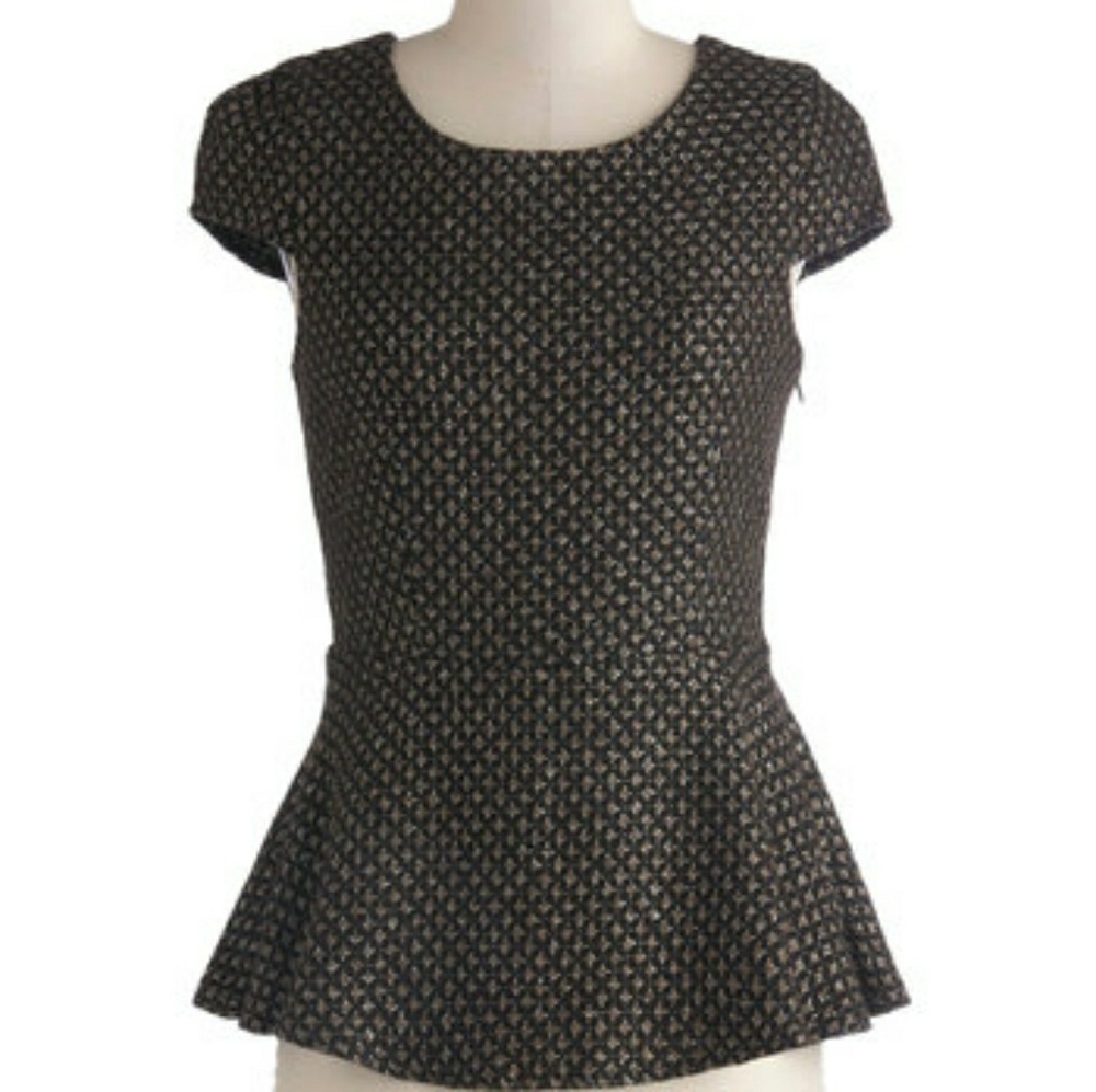 Peplum Plus Size Top